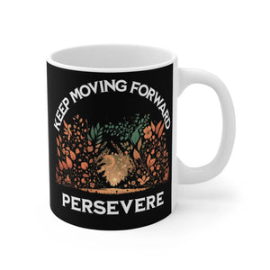 Inspirational Forward Motion Mug - Ceramic Hot Beverage - Dipaliz - Mugs