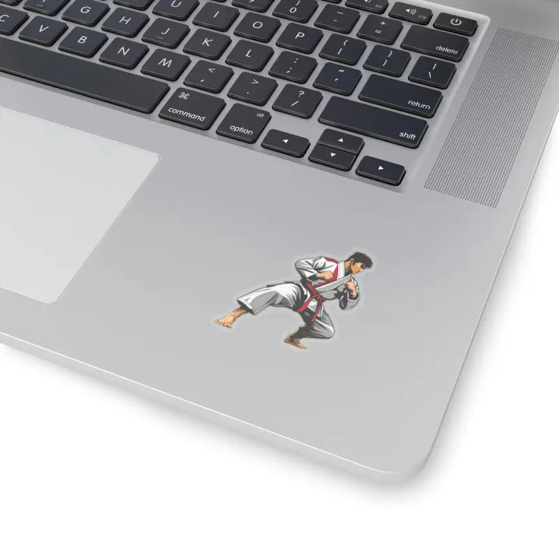 Kick Up your Style with Taekwondo Kiss Cut Stickers! - 2’’ × / Transparent Paper Products