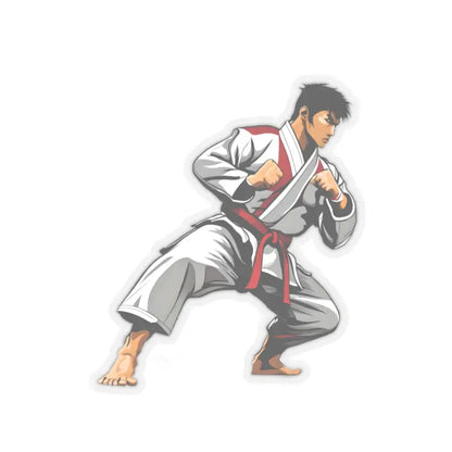 Kick Up your Style with Taekwondo Kiss Cut Stickers! - Paper Products