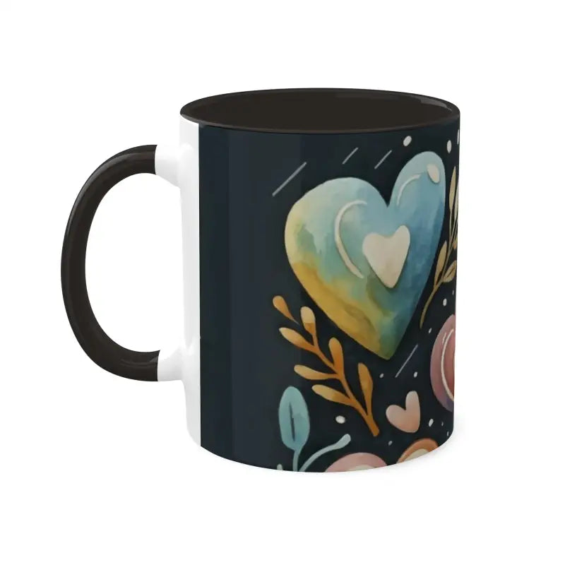 Start your Day with Colorful Hearts Pattern Mugs! - Mug