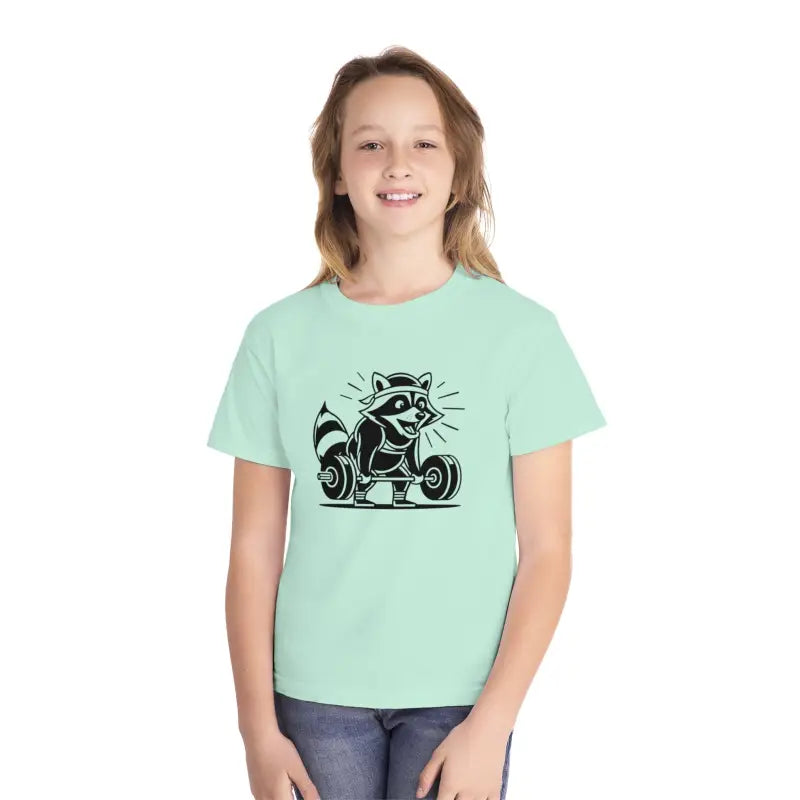 Fox Lifting Weights T-shirts for Kids: Unleash Fitness Fun! - Island Reef / Xs Kids Clothes