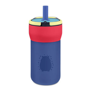 Kids 12oz Leakproof Straw Tumbler, Engravable Cute Animal Design - Tumblers