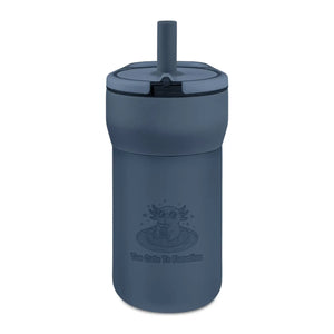 Kids 12oz Leakproof Straw Tumbler, Engraved Cute Creature Design - Tumblers