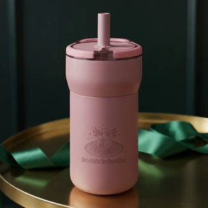 Kids 12oz Leakproof Straw Tumbler, Engraved Cute Creature Design - Tumblers