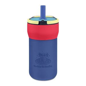 Kids 12oz Leakproof Straw Tumbler, Engraved Cute Creature Design - Tumblers