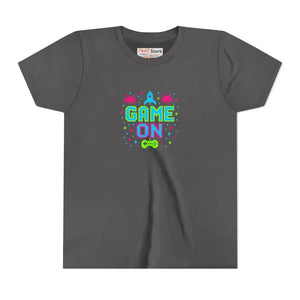 Retro Game Apparel Lightweight Fabric Tees for Kids Gaming - Dipaliz - s / Dark Heather Grey - T-shirts