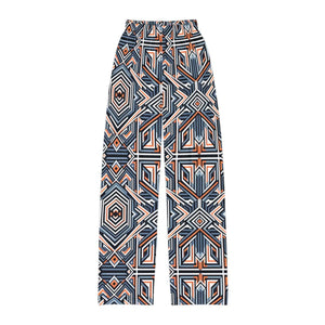 Vibrant Kids Geometric Lounge Pants - Brushed Polyester - Dipaliz