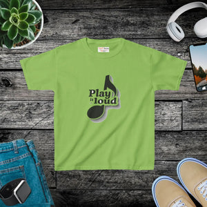 Vibrant Rocking Kids Music Tee - Soft Cotton Shirt - Dipaliz - T-shirts - Xs