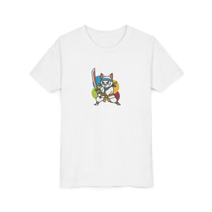 Soft Kids Ninja Cat Tee - Playful Adventure Cotton - Dipaliz - T-shirts