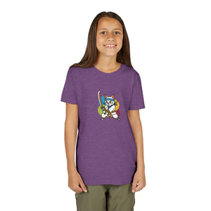 Soft Kids Ninja Cat Tee - Playful Adventure Cotton - Dipaliz - T-shirts