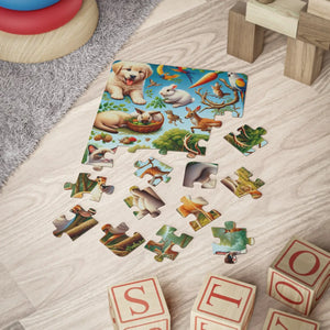 Adorable Animals Kids’ Puzzle 30 Piece Chipboard - Dipaliz - Jigsaw Puzzles