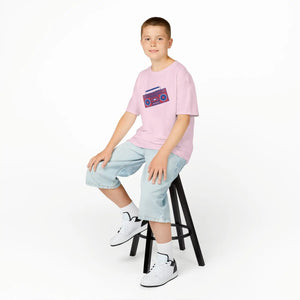 Kids Retro Boombox T-shirt - T-shirts - s