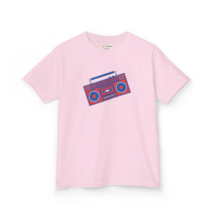 Kids Retro Boombox T-shirt - T-shirts - s