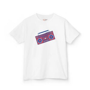 Kids Retro Boombox T-shirt - T-shirts - s