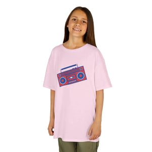 Kids Retro Boombox T-shirt - T-shirts - s