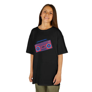Kids Retro Boombox T-shirt - T-shirts - s