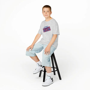 Kids Retro Boombox T-shirt - T-shirts - s