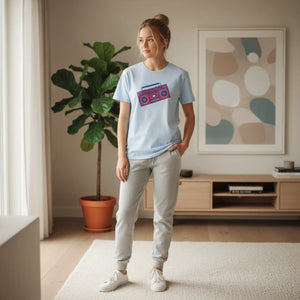 Kids Retro Boombox T-shirt - T-shirts - s