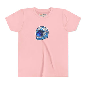 Kids Space Helmet Tee - Youth Astronaut Shirt for Sci‑fi Fans - T-shirts - m