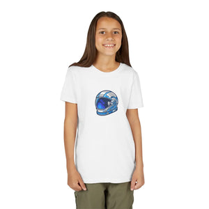 Kids Space Helmet Tee - Youth Astronaut Shirt for Sci‑fi Fans - T-shirts - m