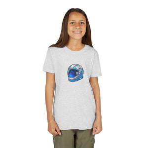 Kids Space Helmet Tee - Youth Astronaut Shirt for Sci‑fi Fans - T-shirts - m