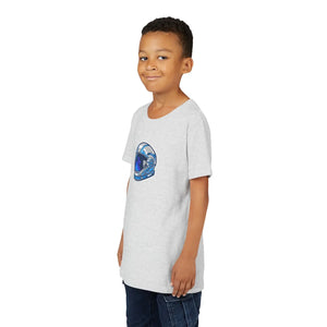 Kids Space Helmet Tee - Youth Astronaut Shirt for Sci‑fi Fans - T-shirts - m