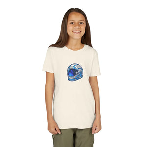 Kids Space Helmet Tee - Youth Astronaut Shirt for Sci‑fi Fans - T-shirts - m