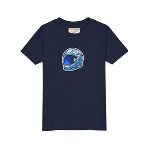 Kids Space Helmet Tee - Youth Astronaut Shirt for Sci‑fi Fans - T-shirts - m