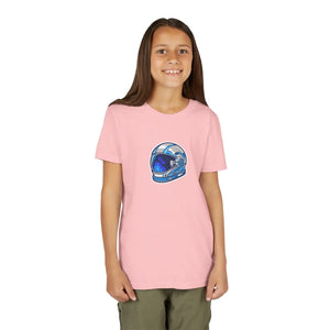 Kids Space Helmet Tee - Youth Astronaut Shirt for Sci‑fi Fans - T-shirts - m