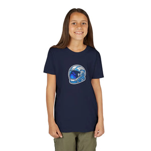 Kids Space Helmet Tee - Youth Astronaut Shirt for Sci‑fi Fans - T-shirts - m