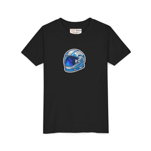 Kids Space Helmet Tee - Youth Astronaut Shirt for Sci‑fi Fans - T-shirts - m