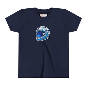 Kids Space Helmet Tee - Youth Astronaut Shirt for Sci‑fi Fans - T-shirts - m