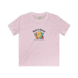 Kids Tee, Cute ?Back to School’ Notebook & Pencils Graphic - T-shirts