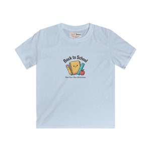 Kids Tee, Cute ?Back to School’ Notebook & Pencils Graphic - T-shirts