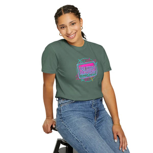 Retro Neon Kindness T-shirt - Garment Dyed Cotton - Dipaliz - T-shirts - m