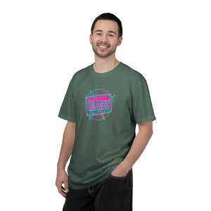Retro Neon Kindness T-shirt - Garment Dyed Cotton - Dipaliz - T-shirts - m
