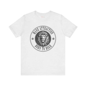 Lion Born to Roar Tee - Soft Cotton Quality Print - Dipaliz - T-shirts