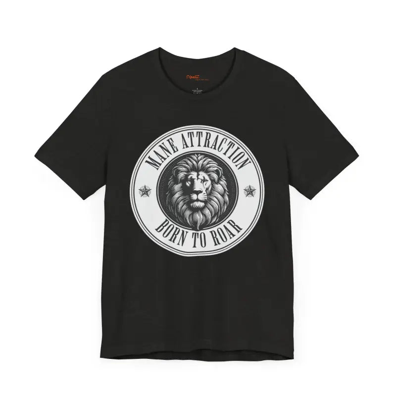 Unleash your Roar with the Soft Cotton Lion Born to Tee! - T-shirt