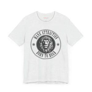 Lion Born to Roar Tee - Soft Cotton Quality Print - Dipaliz - T-shirts