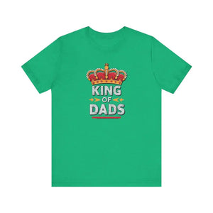 King of Dads Unisex Jersey Tee - Father’s Day Gift - Dipaliz - T-shirts