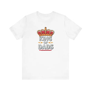 King of Dads Unisex Jersey Tee - Father’s Day Gift - Dipaliz - T-shirts