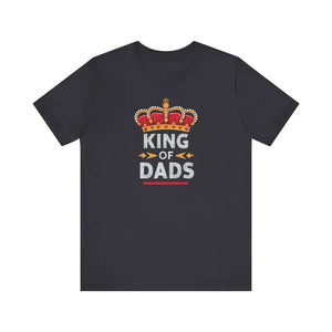 King of Dads Unisex Jersey Tee - Father’s Day Gift - Dipaliz - T-shirts