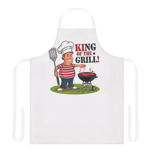 Vibrant Grill Apron - Bold All Over Print Canvas - Dipaliz - Aprons