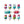 Vibrant Sticker Set - Fruity Summer Popsicles - Dipaliz - Decorative Stickers