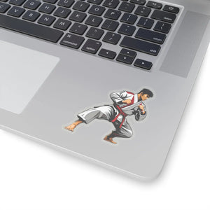 Taekwondo Kiss Cut Stickers - Durable Vinyl - Dipaliz - Decorative
