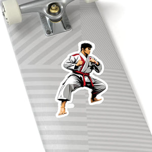 Taekwondo Kiss Cut Stickers - Durable Vinyl - Dipaliz - Decorative