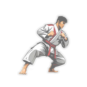 Taekwondo Kiss Cut Stickers - Durable Vinyl - Dipaliz - Decorative