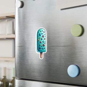 Vibrant Blue Popsicles Vinyl Decal - Satin Sticker - Dipaliz - Decorative Stickers