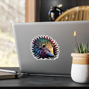 Playful Hedgehog Kiss Cut Vinyl Decals - Home Decor - Dipaliz