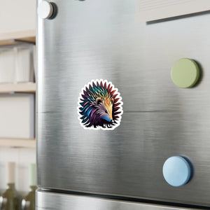 Playful Hedgehog Kiss Cut Vinyl Decals - Home Decor - Dipaliz